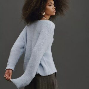 Anthropologie • Maeve plush V-neck sweater